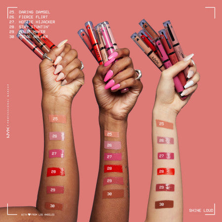 Nyx Shine Loud High Shine Lip Color Lip Gloss - Assorted