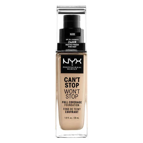 NYX Can't Stop Won't Stop Foundation - Nude – yanezliquidators.com