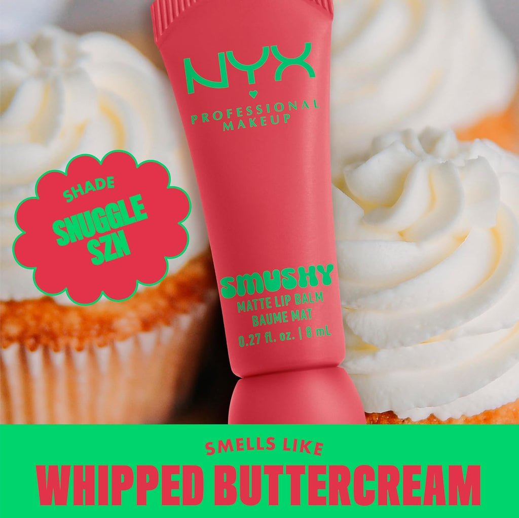 NYX Smushy Matte Lip Balm SMB05- Snuggle Szn