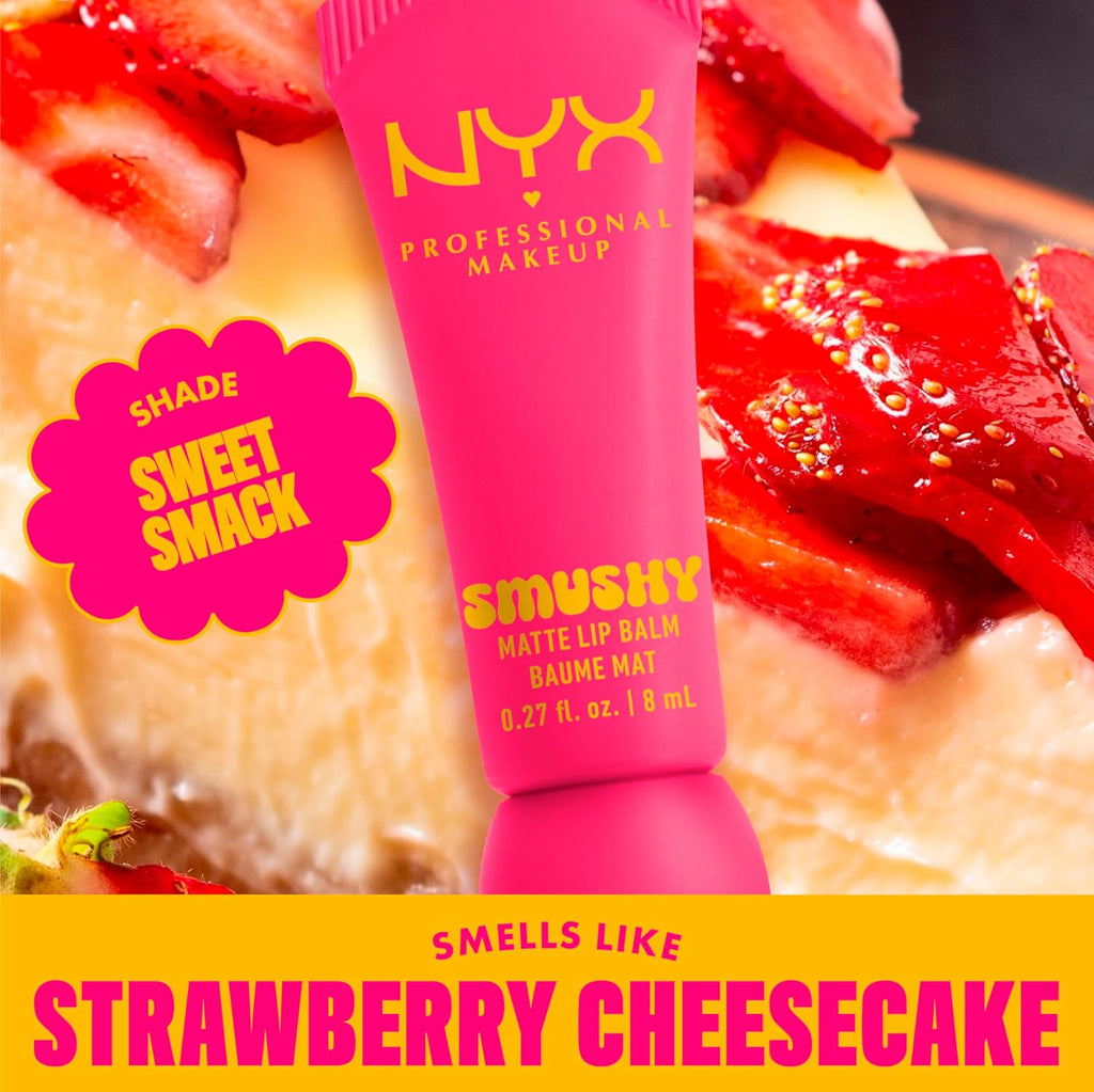 NYX Smushy Matte Lip Balm SMB03- Sweet Smack