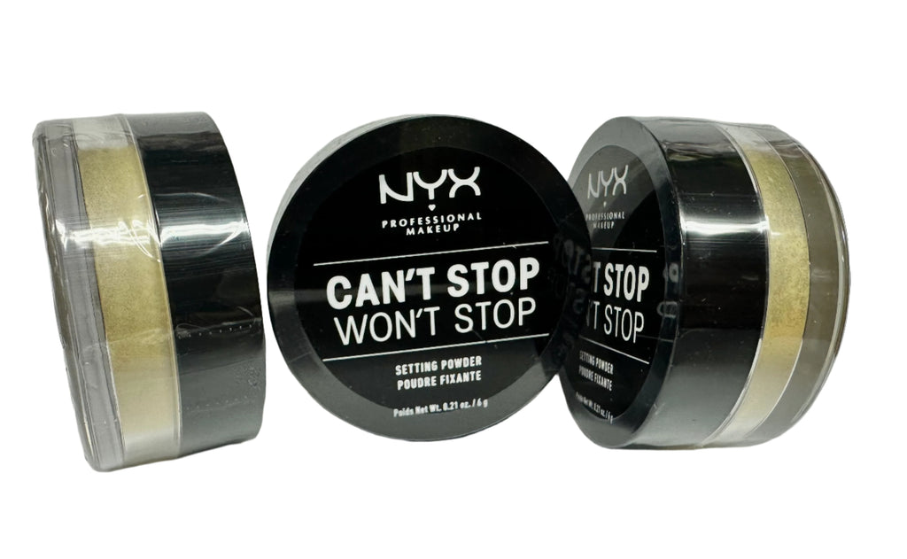 NYX Can't Stop Won't Stop Setting Powder - Banana