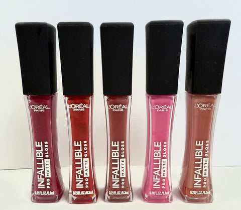 L'oreal Infallible Pro Matte Gloss - Assorted
