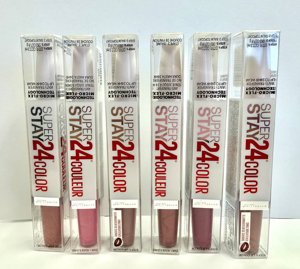 Maybelline SuperStay 24 2-Step Liquid Lipstick - Assorted