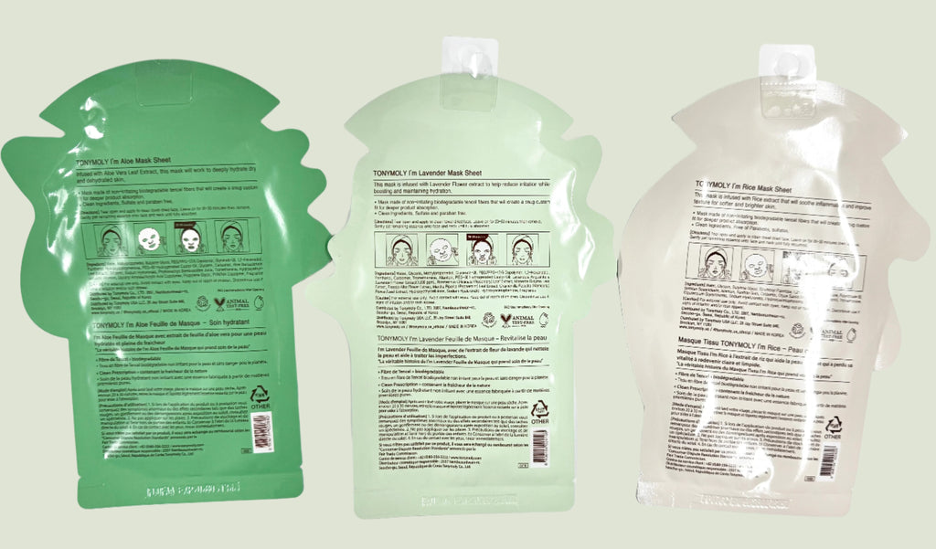 TONYMOLY I Am Sheet Face Mask - Assorted