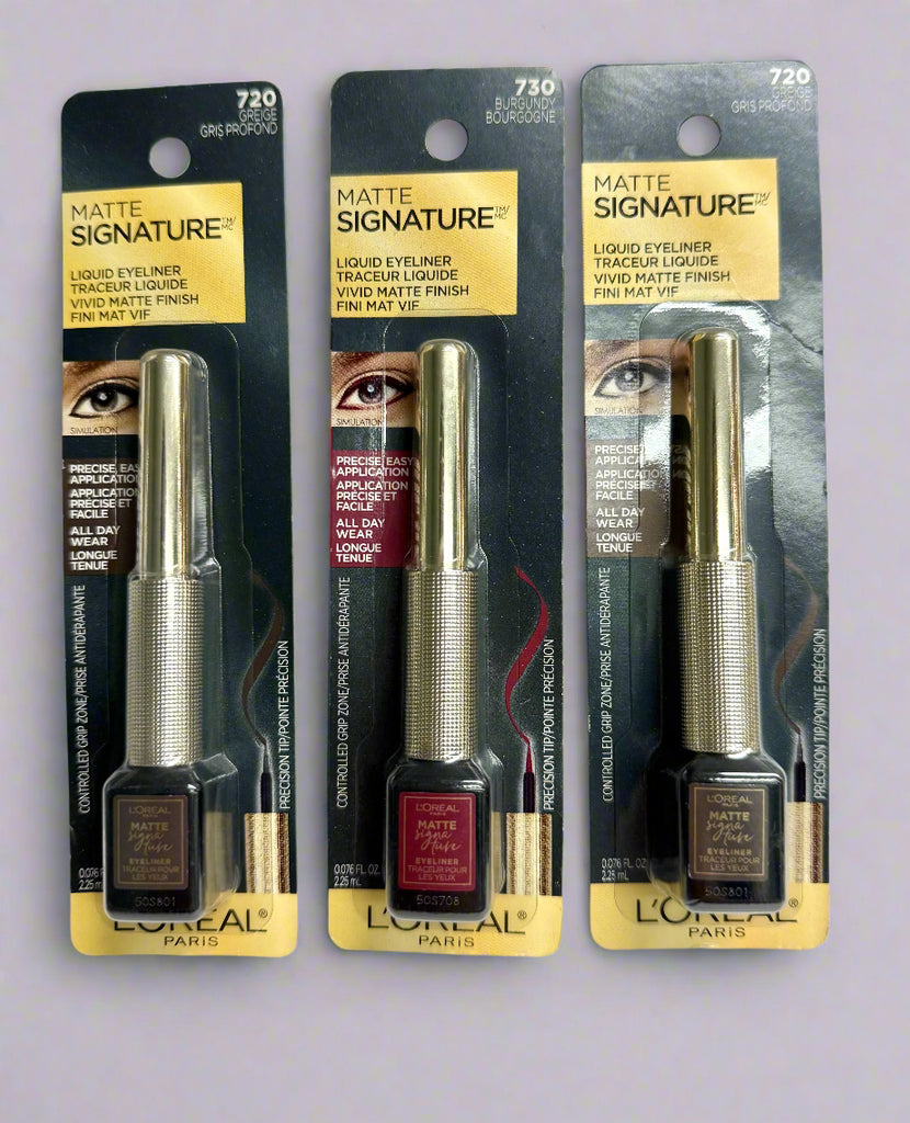 L'oreal Matte Signature Liquid Eyeliner - Assorted