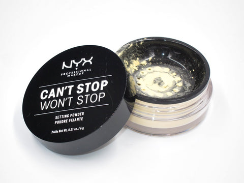 NYX Can't Stop Won't Stop Setting Powder - Banana