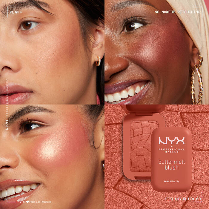 NYX Buttermelt Blush - Feeling Butta