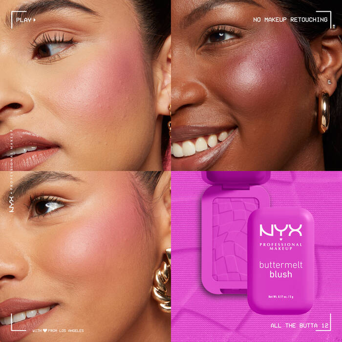 NYX Buttermelt Blush - All The Butta