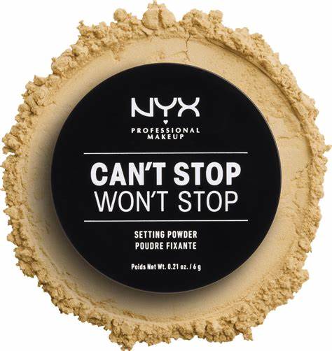 NYX Can't Stop Won't Stop Setting Powder - Banana