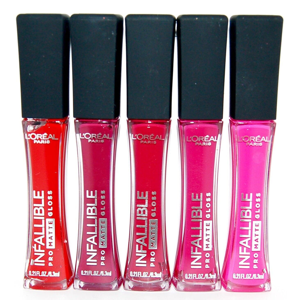 L'Oreal Paris Infallible Pro Matte Lip Gloss - Assorted