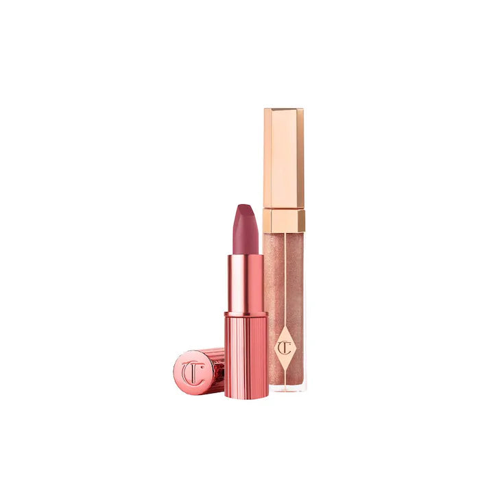 Charlotte Tilbury K.I.S.S.I.N.G Lipstick and Lip Gloss Duo