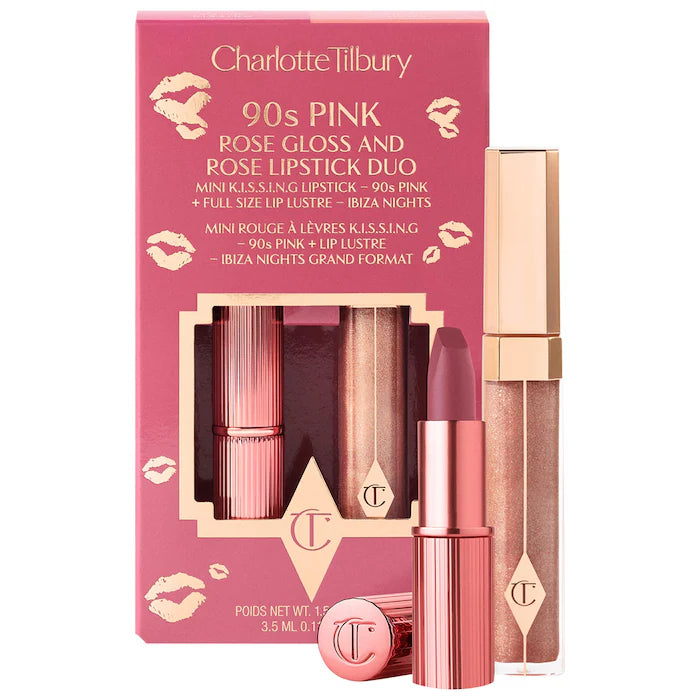 Charlotte Tilbury K.I.S.S.I.N.G Lipstick and Lip Gloss Duo