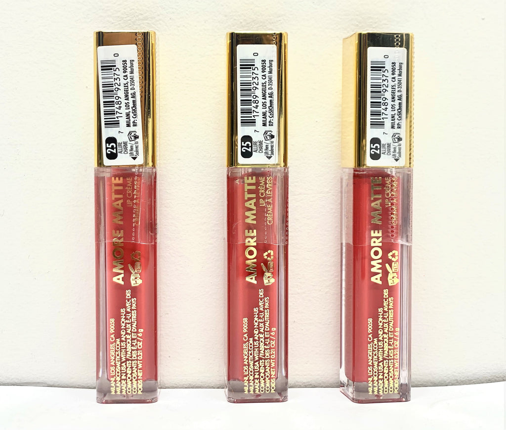 "MILANI AMORE SOFT MATTE LIP CREME "25 ALLURE"