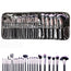 SHUE 24 Pc Purple Makeup Brush Set