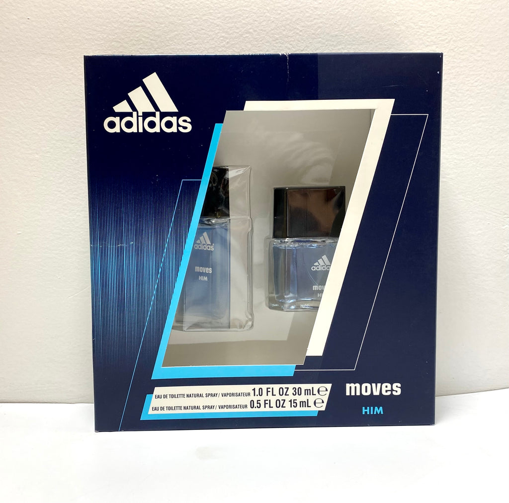 ADIDAS MOVES HIM 2 PIECE PERFUME GIFT SET