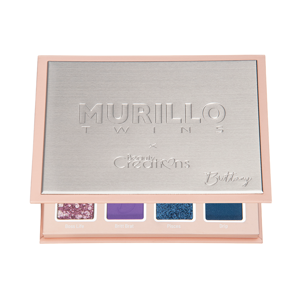 "BEAUTY CREATIONS MURILLO TWINS BRITTANY EYESHADOWS PALETTE"