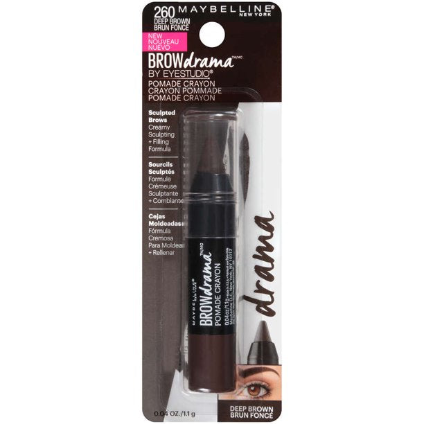 MAYBELLINE EYEBROW DRAMA POMADE CRAYON ASSORTED