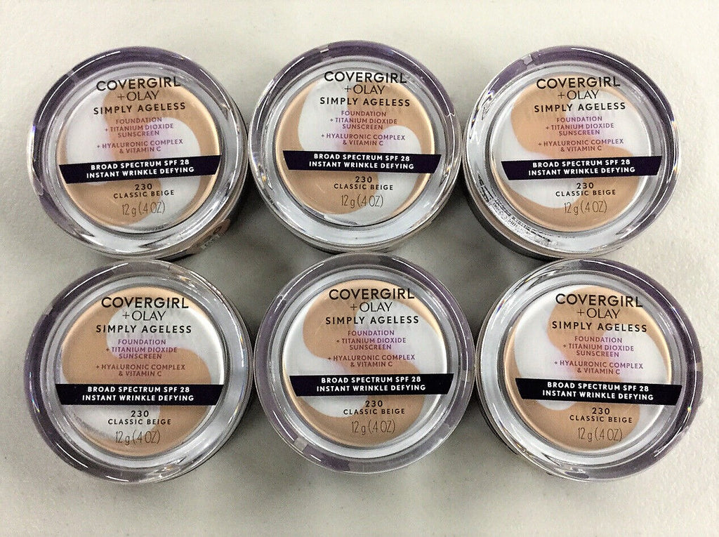 COVERGIRL + OLAY SIMPLY AGELESS FOUNDATION