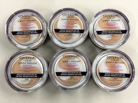 COVERGIRL + OLAY SIMPLY AGELESS FOUNDATION