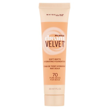 MAYBELLINE DREAM VELVET SOFT-MATTE HYDRATING FOUNDATION "70 PURE BEIGE"