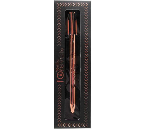 BE BELLA FOREVER COSMETICS MULTIPLE EYEBROW 4 IN 1 LINER PEN (GOLD) 6 PIECE DISPLAY