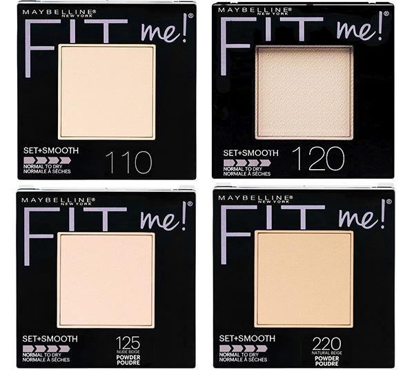 MAYBELLINE FIT ME SET + SMOOTH POWDERS