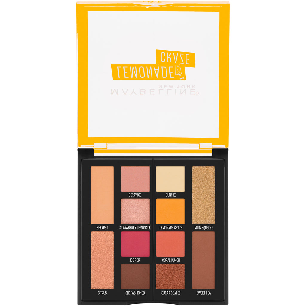 MAYBELLINE EYESHADOWS PALETTE "LEMONADE CRAZE"