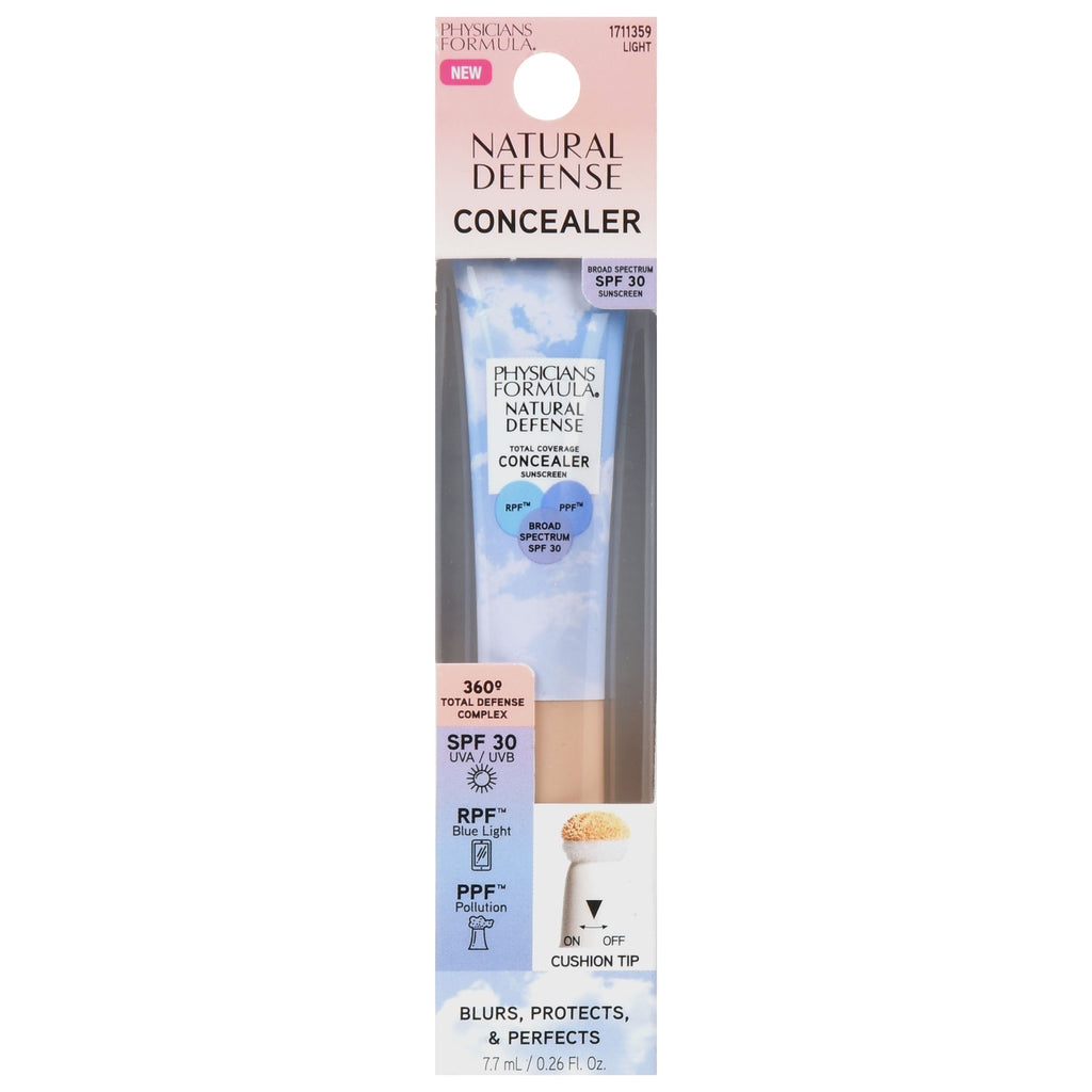 PHYSICIANS FORMULA NATURAL DEFENSE CONCEALER SPF 30 "LIGHT"