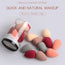 MAANGE 10 PCS COSMETIC PUFF MAKEUP SPONGE MINI BEAUTY BLENDERS