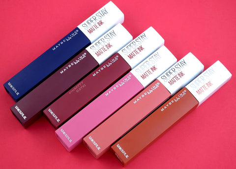 MAYBELLINE SUPERSTAY MATTE INK LIQUID LIPSTICKS
