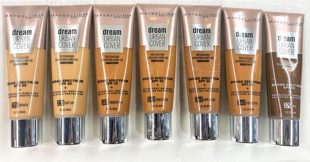 MAYBELLINE DREAM URBAN COVER ASSORTED FOUNDATION