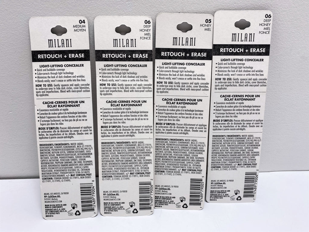 MILANI RETOUCH + ERASE LIGHT-LIFTING CONCEALER