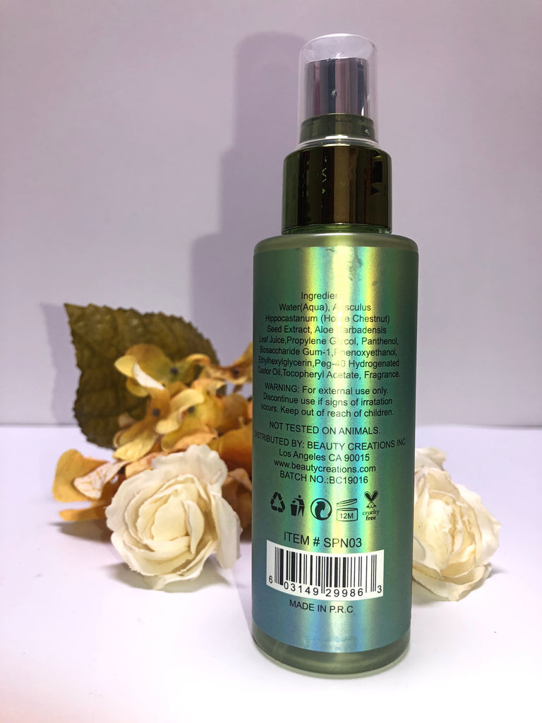 BEAUTY CREATIONS "CUCUMBER" SETTING SPRAY