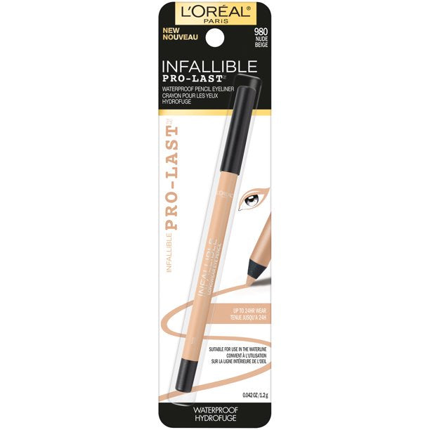L'OREAL PARIS "INFALLIBLE PRO-LAST WATERPROOF, UP TO 24HR PENCIL EYELINER"