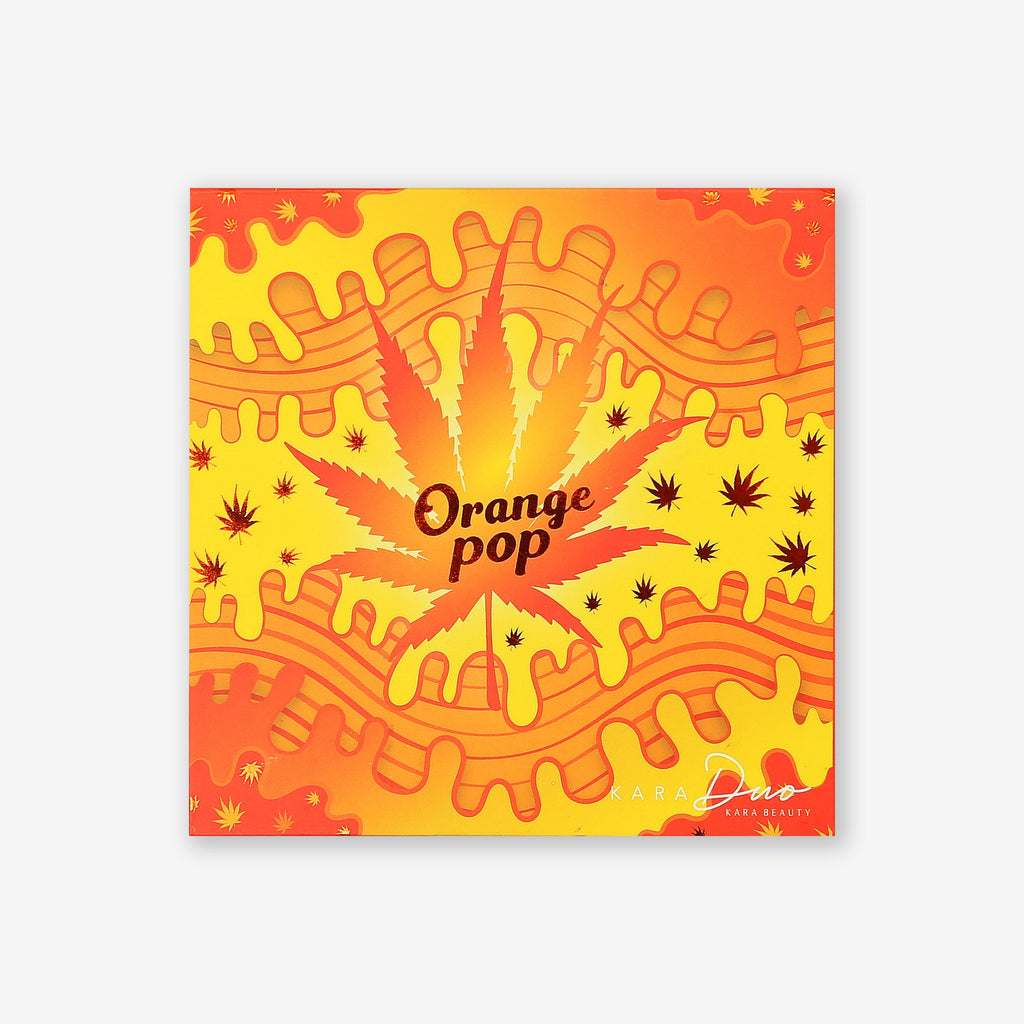 KARA BEAUTY EYESHADOWS PALETTE "ORANGE POP"