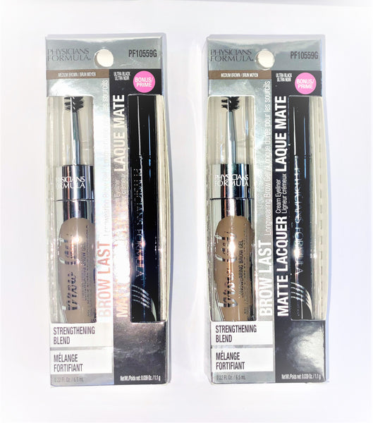 PHYSICIANS FORMULA BROW LAST LONGWEARING BROW GEL "MEDIUM BROWN