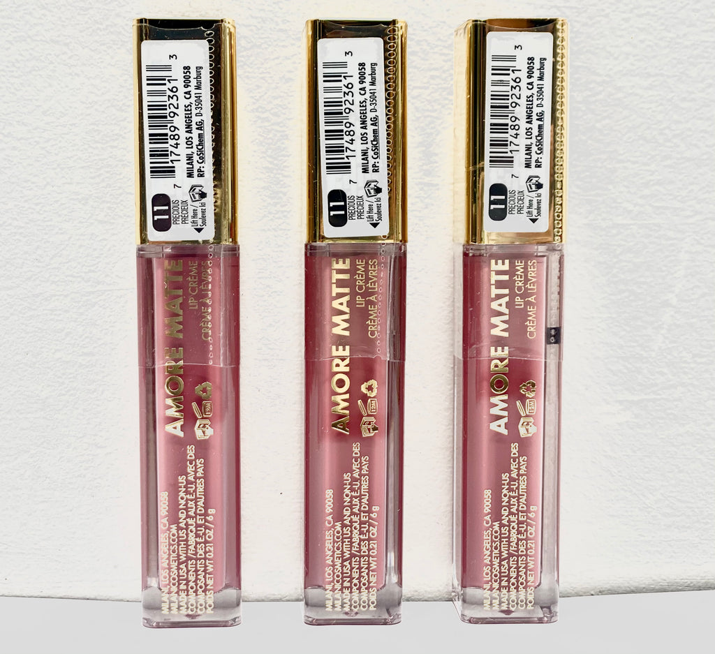 "MILANI AMORE SOFT MATTE LIP CREME "11 PRECIOUS"