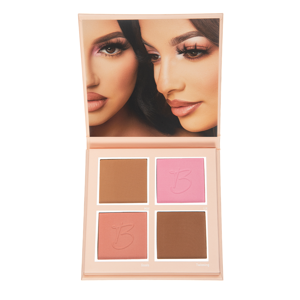 "BEAUTY CREATIONS MURILLO TWINS QUAD GOALS PALETTE"