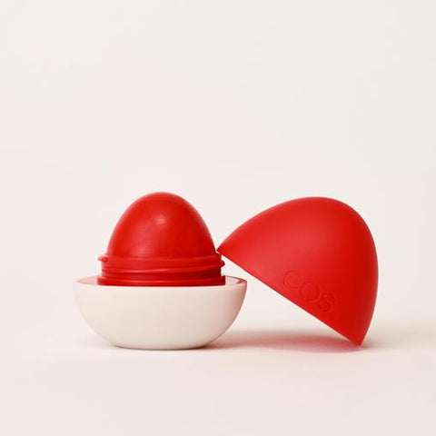 EOS SHEA + SHADE  TINTED LIP BALM "RED HAUTE"