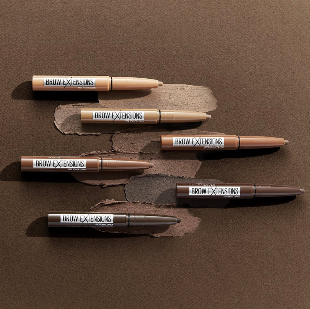 Maybelline Brow Extensions Fiber Pomade Crayon Eyebrow Makeup Assorted