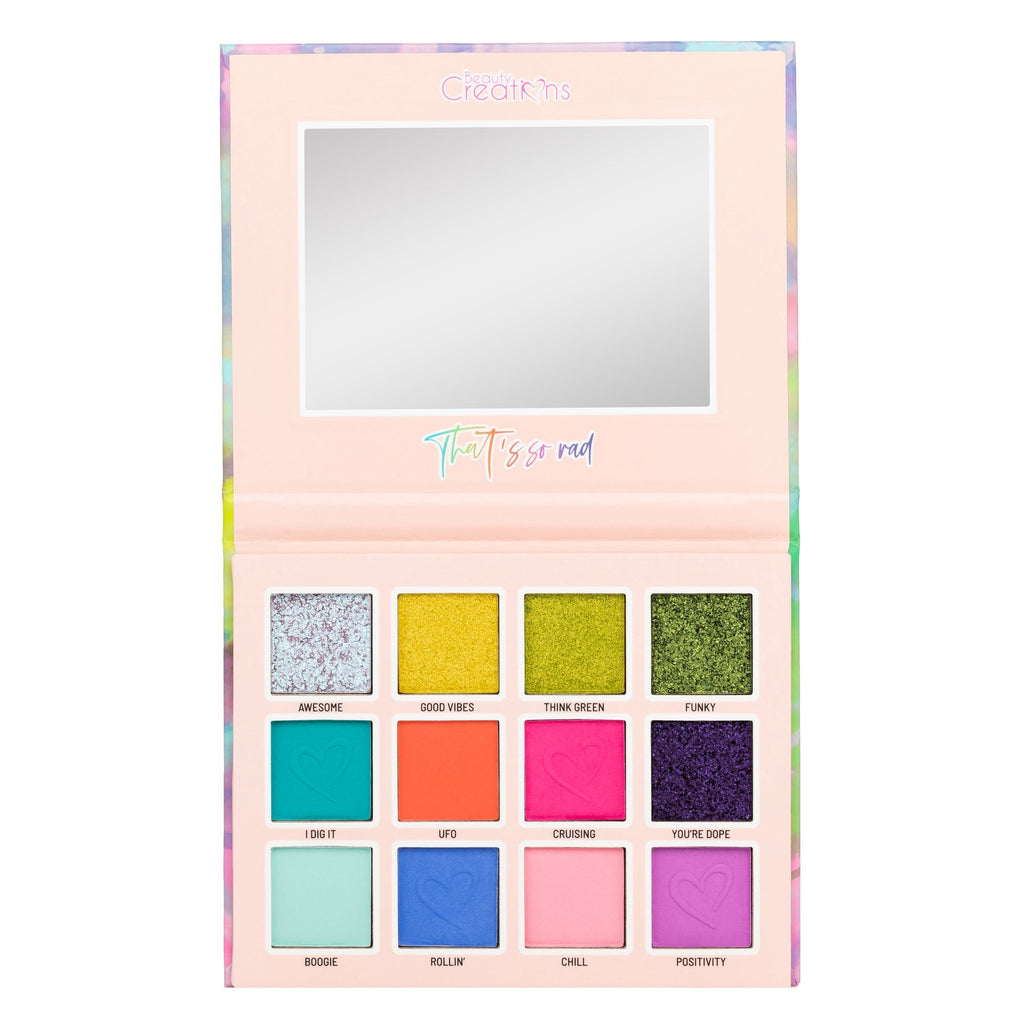 "BEAUTY CREATIONS "THAT'S SO RAD" EYESHADOWS PALETTE"