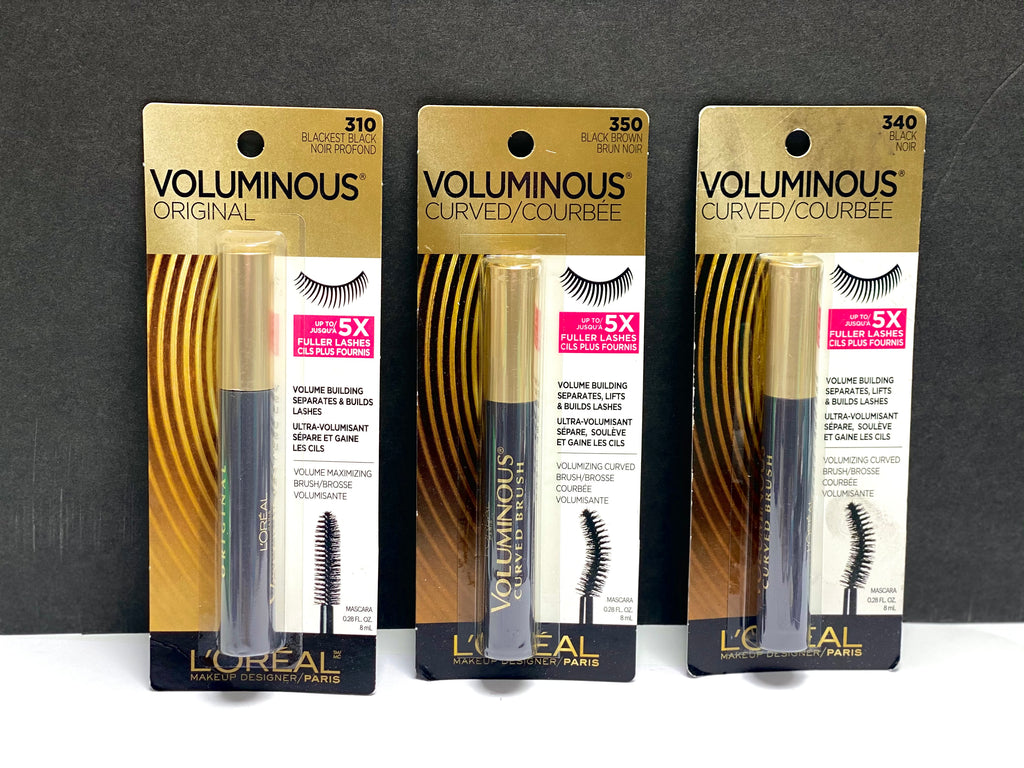 ASSORTED L'OREAL VOLUMINOUS MASCARAS