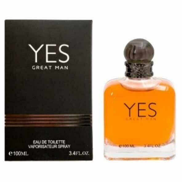 2304-3 "YES GREAT MAN FRAGRANCE FOR MEN"