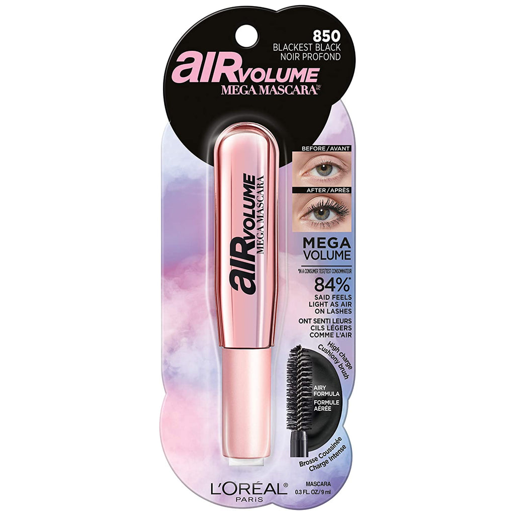 L'ORÉAL "AIR VOLUME MEGA MASCARA-PINK"