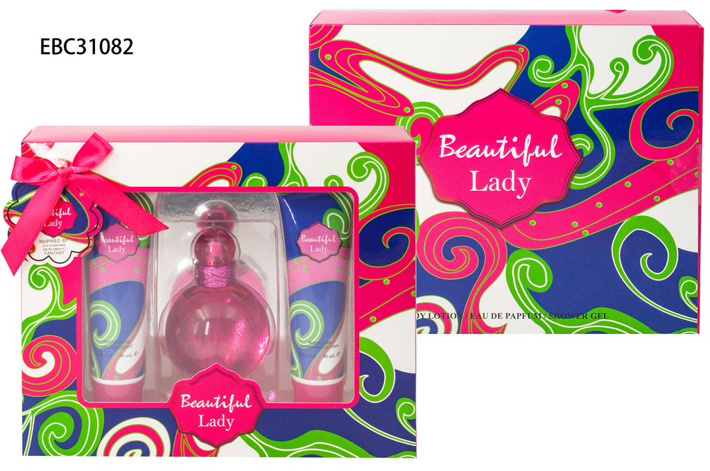 31082 "BEAUTIFUL LADY FRAGRANCE SET"