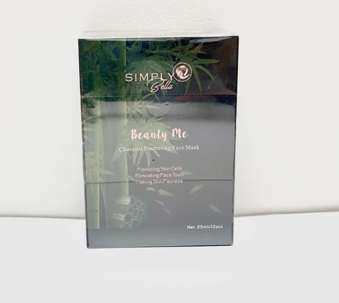 SIMPLY BELLA "BEAUTY ME" CHARCOAL PROMOTING FACE MASK