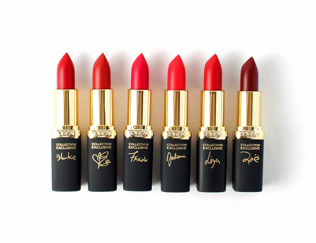 L'OREAL PARIS COLOUR RICHE COLLECTION EXCLUSIVE ASSORTED LIP STICKS