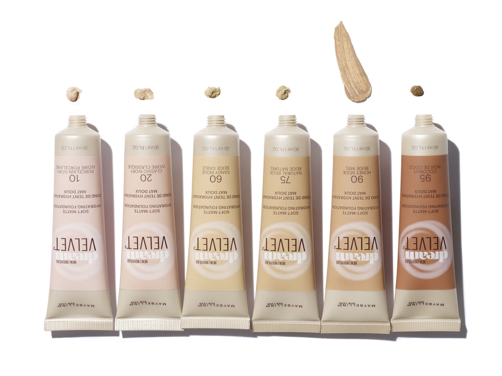 MAYBELLINE DREAM VELVET SOFT-MATTE HYDRATING FOUNDATIONS