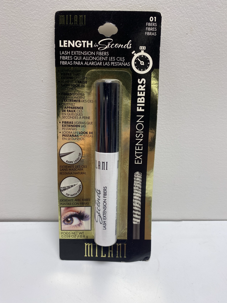 MILANI LENGTH IN SECONDS LASH EXTENSIONS FIBERS PRIMER