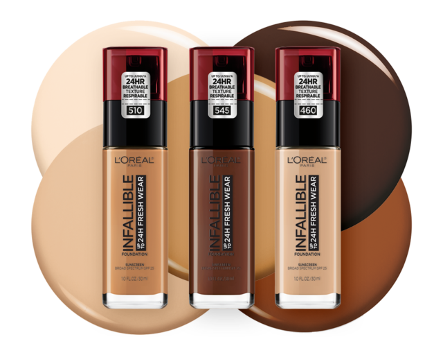 INFALLIBLE 24 HOUR FRESH WEAR FOUNDATIONS, LIGHTWEIGHT